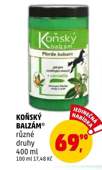 Penny Market KOŇSKÝ BALZÁM nabídka