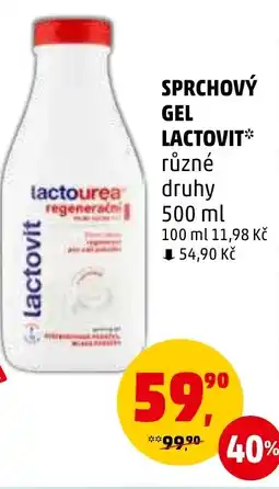 Penny Market SPRCHOVÝ GEL LACTOVIT nabídka