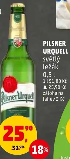 Penny Market PILSNER URQUELL 0.5L nabídka