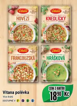 Tamda Foods Vitana polévka nabídka