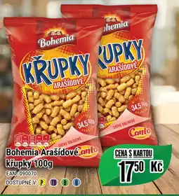 Tamda Foods Bohemia Arašídové křupky 100g nabídka