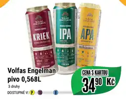 Tamda Foods Volfas Engelman pivo 0,568L nabídka