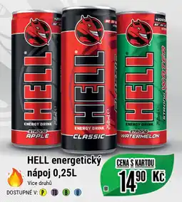 Tamda Foods HELL energetický nápoj 0,25L nabídka