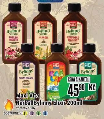 Tamda Foods Maxi Vita Herbal Bylinný Elixír 200ml nabídka