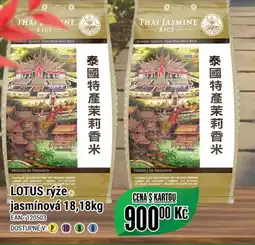 Tamda Foods LOTUS rýže jasmínová 18,18kg nabídka