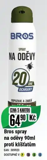Tamda Foods Bros spray na oděvy 90ml proti klíšťatům nabídka