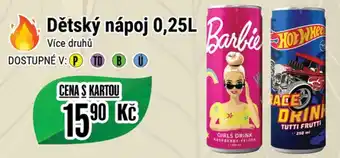 Tamda Foods Dětský nápoj 0,25L nabídka