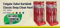 Tamda Foods Colgate Zubní Kartáček Classic Deep Clean Hard nabídka
