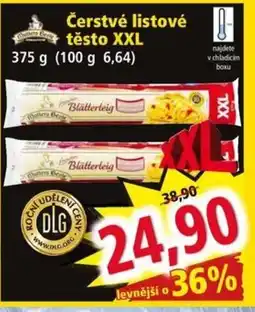 Norma Čerstvé listové těsto XXL nabídka