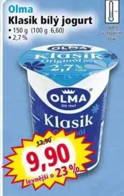 Norma Olma Klasik bílý jogurt nabídka