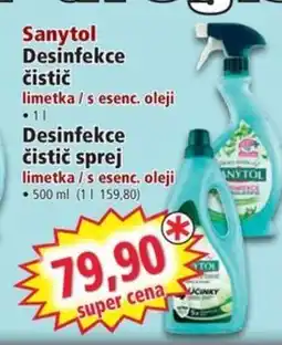 Norma Sanytol Desinfekce čistič nabídka