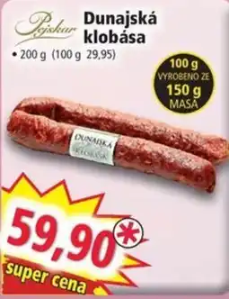 Norma Dunajská klobása nabídka