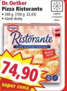 Norma Dr. Oetker Pizza Ristorante nabídka