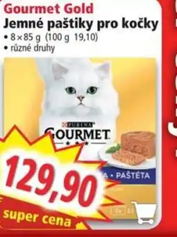 Norma Gourmet Gold Jemné paštiky pro kočky nabídka