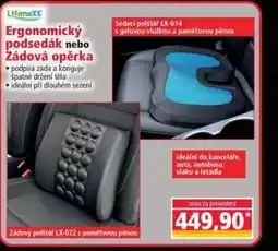 Norma Ergonomický podsedák nebo Zádová opěrka nabídka