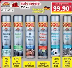 Norma auto spreje, 750 ml nabídka