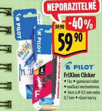 Albert Frixion Clicker nabídka