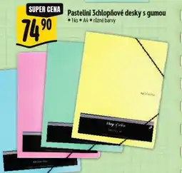 Albert Pastelini 3chlopňové desky s gumou nabídka