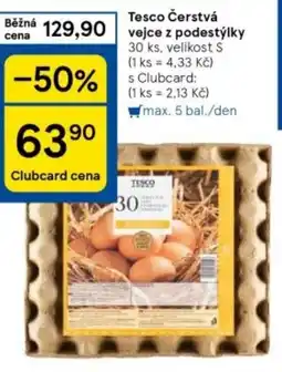 Tesco Tesco Čerstvá vejce z podestýlky nabídka