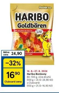 Tesco Haribo Bonbony nabídka
