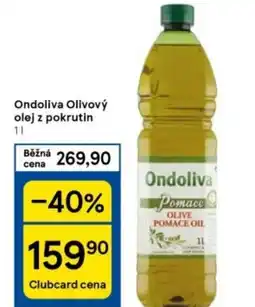 Tesco Ondoliva Olivový olej z pokrutin nabídka