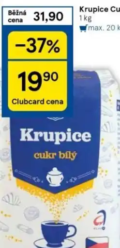 Tesco Krupice Cukr bílý nabídka