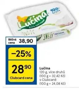 Tesco Lučina nabídka