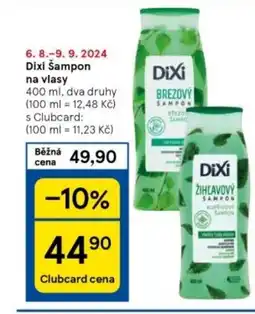 Tesco Dixi Šampon na vlasy nabídka