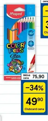 Tesco Maped Color Peps Trojhranné pastelky nabídka