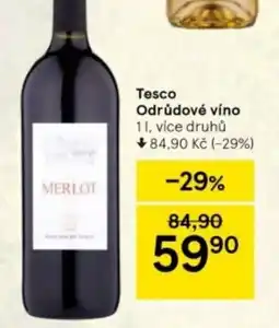 Tesco Tesco Odrůdové víno 1 l. nabídka