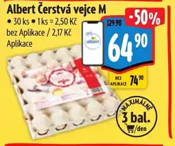 Albert Albert Čerstvá vejce M nabídka