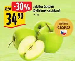 Albert Jablka Golden Delicious skládaná nabídka