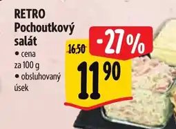 Albert RETRO Pochoutkový salát nabídka