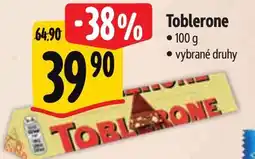 Albert Toblerone nabídka