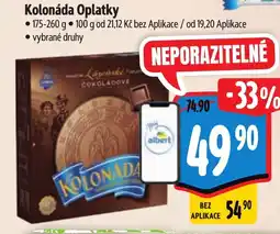 Albert Kolonáda Oplatky nabídka
