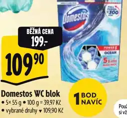 Albert Domestos WC blok nabídka