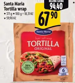 Albert Santa Maria Tortilla wrap nabídka