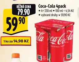 Albert Coca-Cola 4pack nabídka