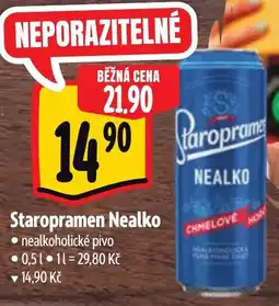 Albert Staropramen Nealko nabídka
