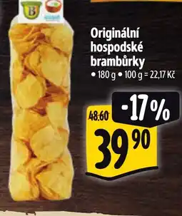 Albert Originální hospodské brambůrky nabídka