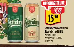 Albert Starobrno Medium/ Starobrno BITR nabídka