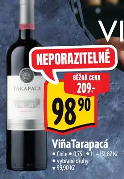 Albert Viña Tarapacá nabídka