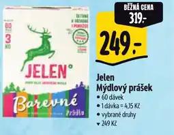 Albert Jelen Mýdlový prášek nabídka