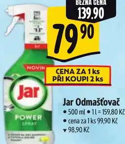 Albert Jar Odmašťovač nabídka