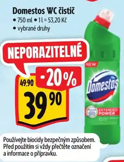 Albert Domestos WC čistič nabídka