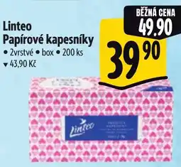 Albert Linteo Papírové kapesníky nabídka