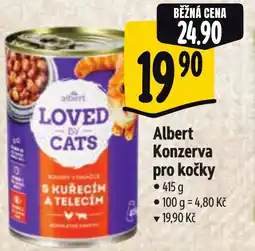 Albert Albert Konzerva pro kočky nabídka
