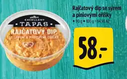 Albert Rajčatový dip se sýrem a piniovými oříšky nabídka