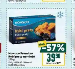 Billa Nowaco premium rybí prsty nemleté nabídka