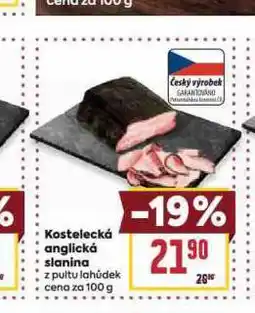 Billa Anglická slanina nabídka
